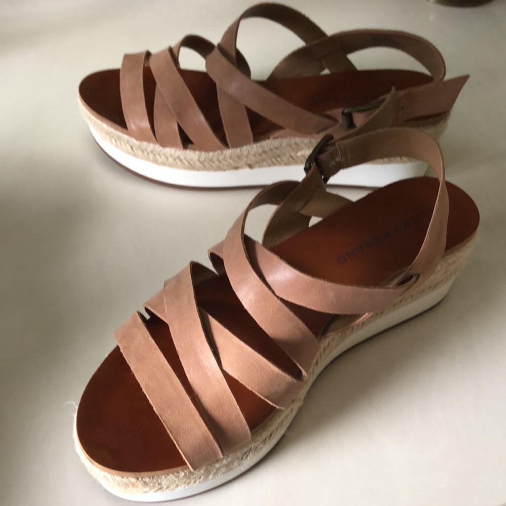 Strappy sandals- lucky brand